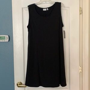 Black Sleeveless Flowy Dress